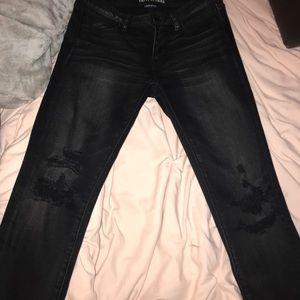 american eagle black jeans